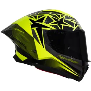 Imagem 5 de Capacete Origine Pista Star - Amarelo Fluor/Preto