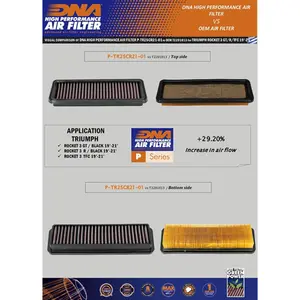 Imagem 2 de Filtro de Ar Esportivo DNA Triumph Rocket 3 - P-TR25CR21-01