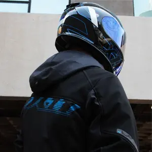 Imagem 6 de Jaqueta X11 Street Hoody Sporadic - Preto/Cinza/Azul