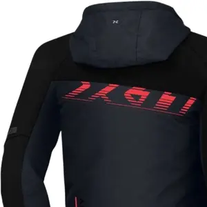 Imagem 4 de Jaqueta X11 Street Hoody Sporadic - Preto/Cinza/Vermelho