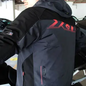 Imagem 6 de Jaqueta X11 Street Hoody Sporadic - Preto/Cinza/Vermelho