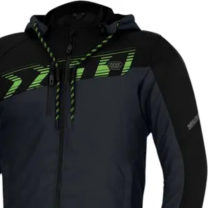 Imagem 3 de Jaqueta X11 Street Hoody Sporadic - Preto/Cinza/Verde