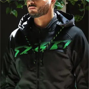 Imagem 5 de Jaqueta X11 Street Hoody Sporadic - Preto/Cinza/Verde