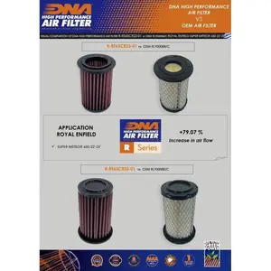 Imagem 2 de Filtro de Ar Esportivo DNA Royal Enfield Super Meteor 650 / Shotgun 650 - R-RE65CR23-01