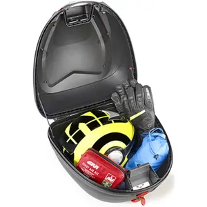 Imagem 2 de Bau / Bauleto Givi B330N Monolock 33 Litros - Preto/Vermelho