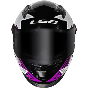 Imagem 3 de Capacete LS2 FF358 Pro Estellar - Preto/Roxo/Rosa