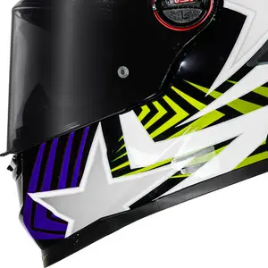 Imagem 4 de Capacete LS2 FF358 Pro Estellar - Preto/Amarelo