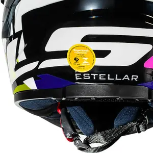 Imagem 8 de Capacete LS2 FF358 Pro Estellar - Preto/Amarelo