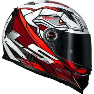 Imagem 2 de Capacete LS2 FF358 Xdron - Preto/Vermelho
