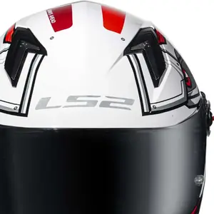 Imagem 7 de Capacete LS2 FF358 Xdron - Preto/Vermelho