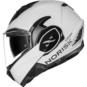 Capacete Norisk Avenger Monocolor - Branco (Articulado)