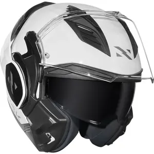 Imagem 3 de Capacete Norisk Avenger Monocolor - Branco (Articulado)