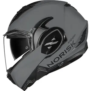 Capacete Norisk Avenger Monocolor - Cinza Nardo (Articulado)