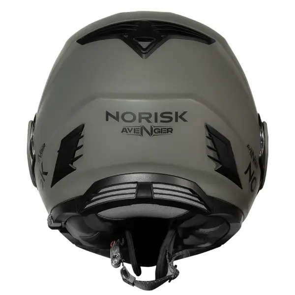 Capacete Norisk Avenger Monocolor - Verde Oliva (Articulado