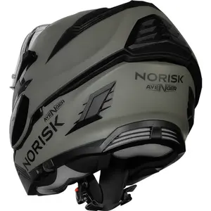 Imagem 4 de Capacete Norisk Avenger Monocolor - Verde Oliva (Articulado)