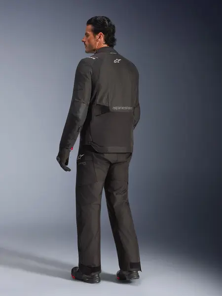 Jaqueta Alpinestars Andes V4 Drystar - Preta (Impermeável) - Grid