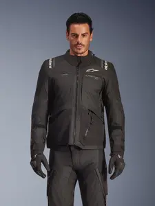 Imagem 3 de Jaqueta Alpinestars Andes V4 Drystar - Preta (Impermeável)