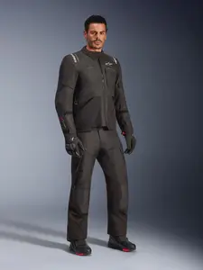 Imagem 4 de Jaqueta Alpinestars Andes V4 Drystar - Preta (Impermeável)