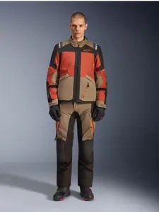 Imagem 5 de Jaqueta Alpinestars Andes V4 Drystar - Cinza/Marrom/Preto (Impermeável)