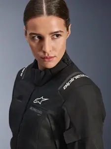 Imagem 4 de Jaqueta Alpinestars Stella Andes V4 Drystar - Preta (Impermeável)
