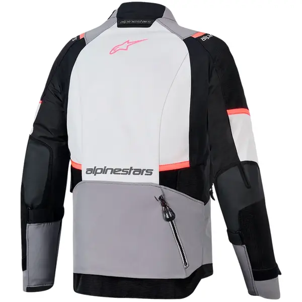 Jaqueta Alpinestars Stella Andes V4 Drystar - Cinza Escuro/Branco