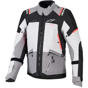 Jaqueta Alpinestars Stella Andes V4 Drystar - Cinza Escuro/Branco