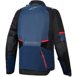Imagem 2 de Jaqueta Alpinestars Andes V4 Drystar - Azul Marinho/Indigo/Preto (Impermeável)