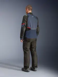 Imagem 8 de Jaqueta Alpinestars Andes V4 Drystar - Azul Marinho/Indigo/Preto (Impermeável)