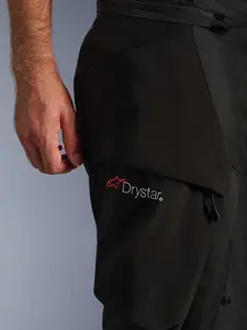 Imagem 8 de Calça Alpinestars Andes V4 Drystar - Preta (Impermeável)