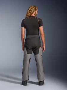 Imagem 7 de Calça Alpinestars Andes V4 Drystar - Preta/Cinza Escura (Impermeável)