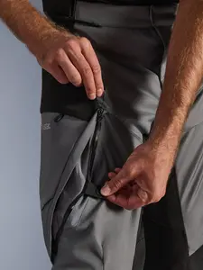 Imagem 8 de Calça Alpinestars Andes V4 Drystar - Preta/Cinza Escura (Impermeável)
