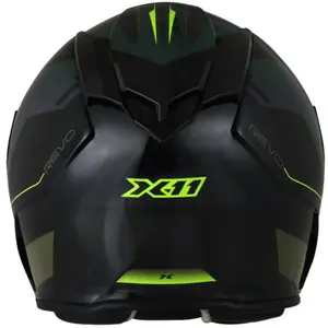 Imagem 4 de Capacete X11 Revo Pro Eleven - Verde Militar
