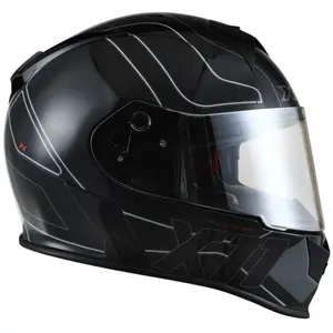 Imagem 2 de Capacete X11 Revo Pro Tronix - Cinza/Preto