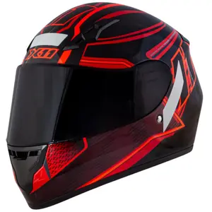 Capacete X11 Trust Pro 11 - Preto/Vermelho