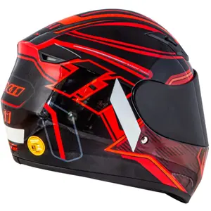 Imagem 2 de Capacete X11 Trust Pro 11 - Preto/Vermelho