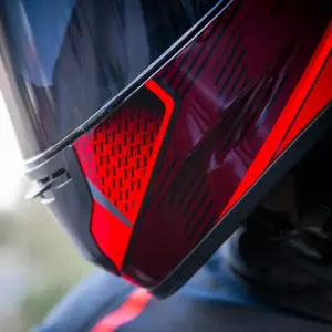 Imagem 3 de Capacete X11 Trust Pro 11 - Preto/Vermelho