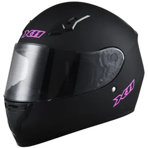 Capacete X11 Trust Pro Shadow HVZ - Preto/Roxo Fosco