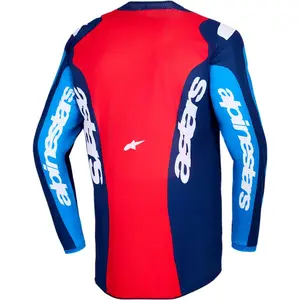 Imagem 2 de Camisa Alpinestars Fluid Grid 26 - Azul/Vermelho