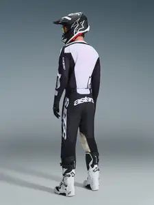 Imagem 8 de Camisa Alpinestars Racer Air Riway 26 - Preto/Branco