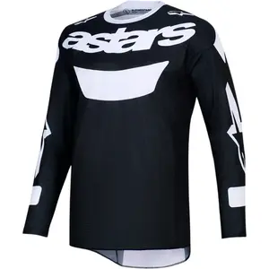 Camisa Alpinestars Racer Air Riway 26 - Preto/Branco