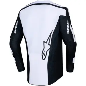 Imagem 2 de Camisa Alpinestars Racer Air Riway 26 - Preto/Branco