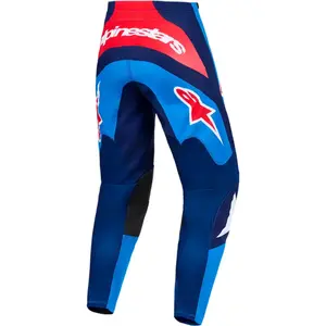 Imagem 2 de Calça Alpinestars Fluid Grid 26 - Azul/Vermelho