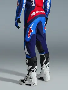 Imagem 5 de Calça Alpinestars Fluid Grid 26 - Azul/Vermelho