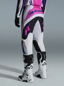 Imagem 9 de Calça Alpinestars Fluid Grid 26 - Preto/Cinza/Roxo