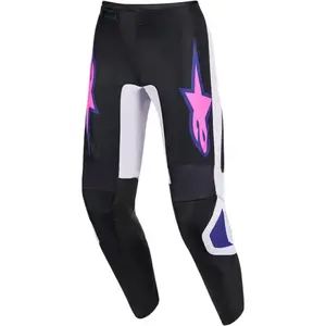 Calça Alpinestars Fluid Grid 26 - Preto/Cinza/Roxo