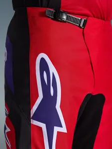 Imagem 9 de Calça Alpinestars Fluid Grid 26 - Vermelho/Preto/Roxo