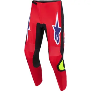 Calça Alpinestars Fluid Grid 26 - Vermelho/Preto/Roxo