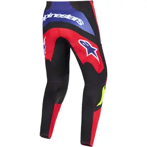 Imagem 2 de Calça Alpinestars Fluid Grid 26 - Vermelho/Preto/Roxo