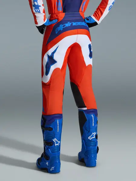 Calça Alpinestars Fluid Grid 26 - Laranja/Azul - Grid Motors