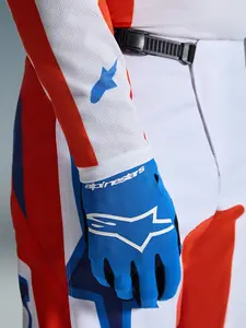 Imagem 10 de Calça Alpinestars Fluid Grid 26 - Laranja/Azul
